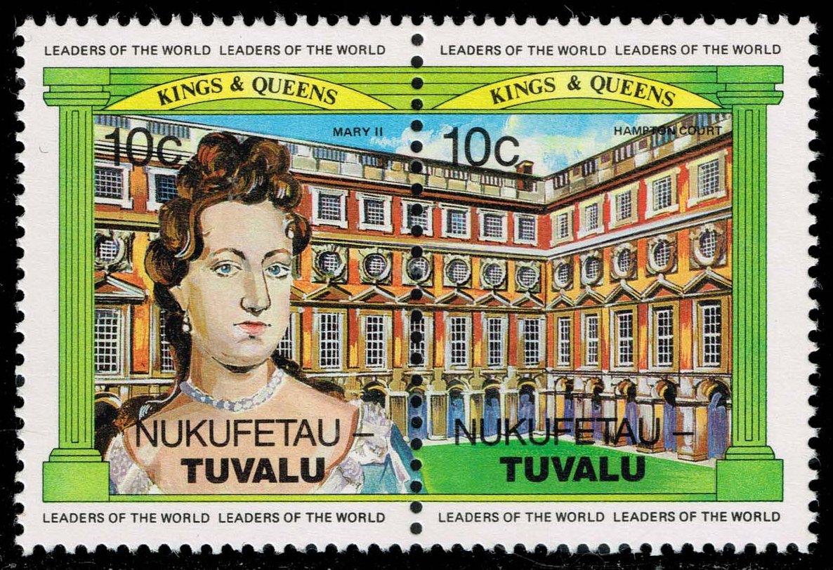 Tuvalu-Nukufetau #15 Queen Mary II; MNH