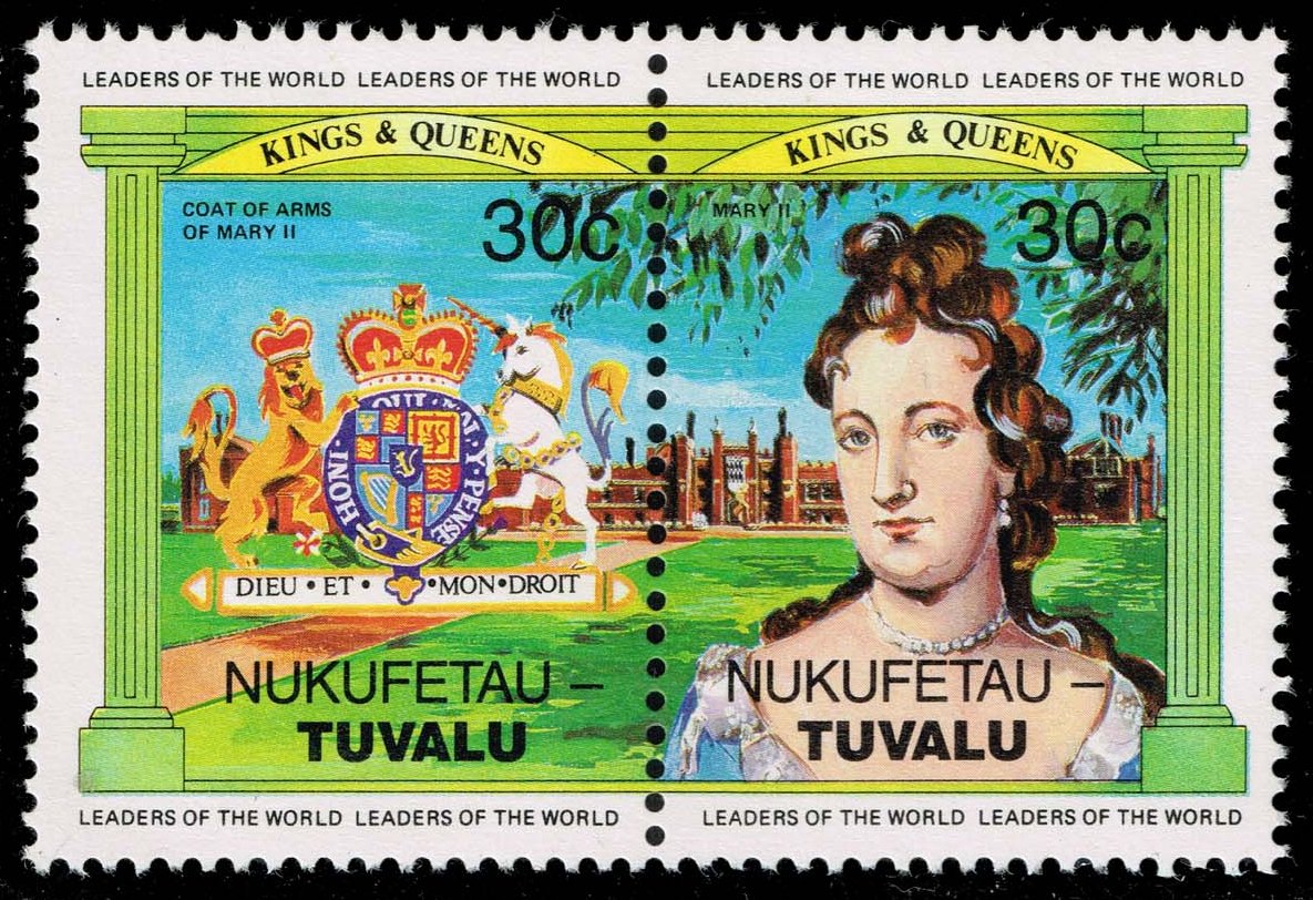 Tuvalu-Nukufetau #16 Queen Mary II; MNH