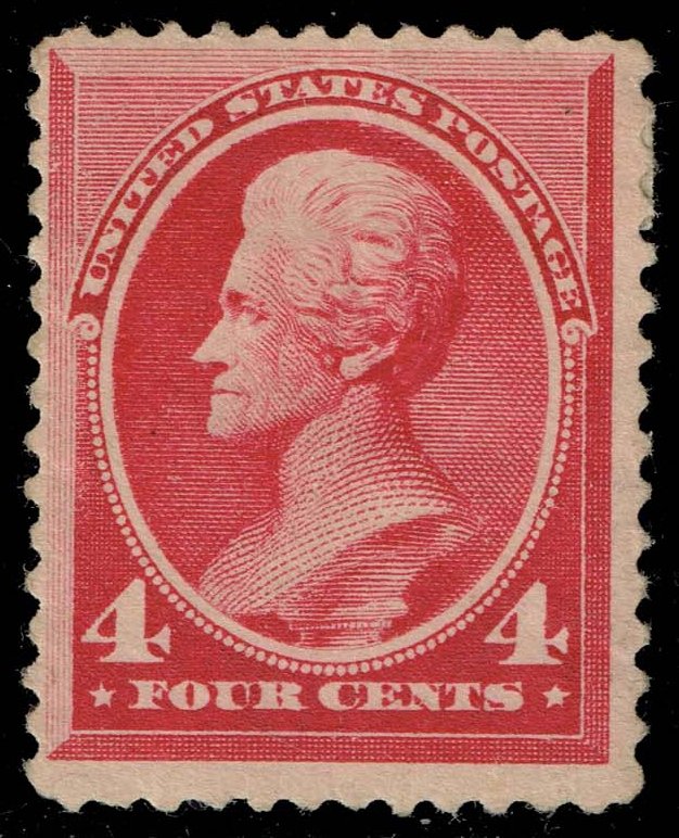 US #215 Andrew Jackson; Unused