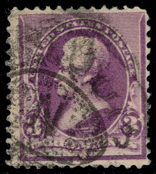 US #221 Andrew Jackson; Used