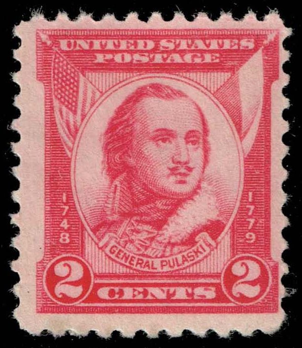 US #690 Gen. Casimir Pulaski; MNH