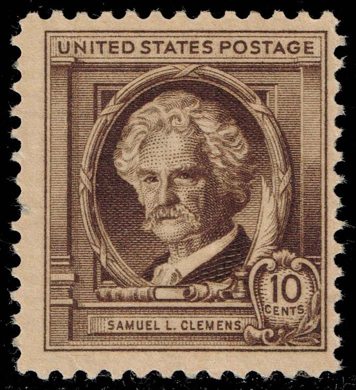 US #863 Samuel L. Clemens (Mark Twain); MNH
