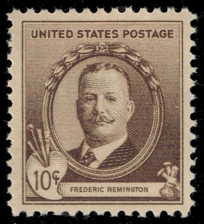 US #888 Frederic Remington; MNH