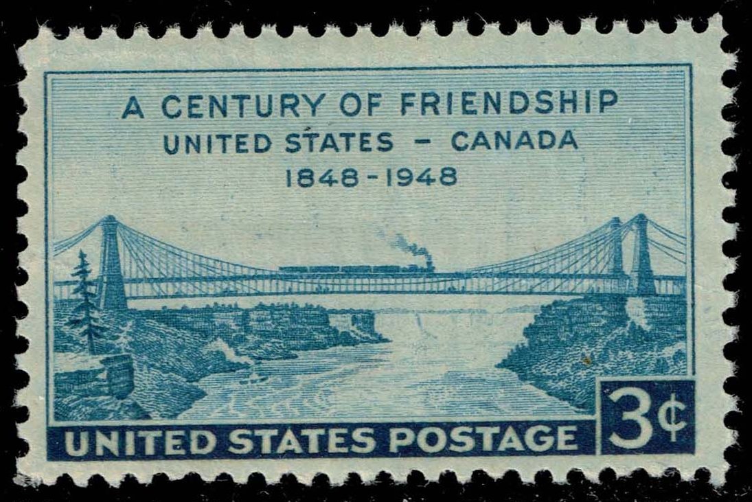 US #961 US-Canada Friendship; MNH