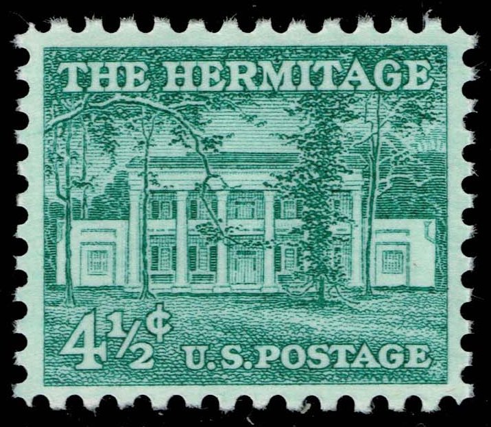 US #1037 The Hermitage; MNH