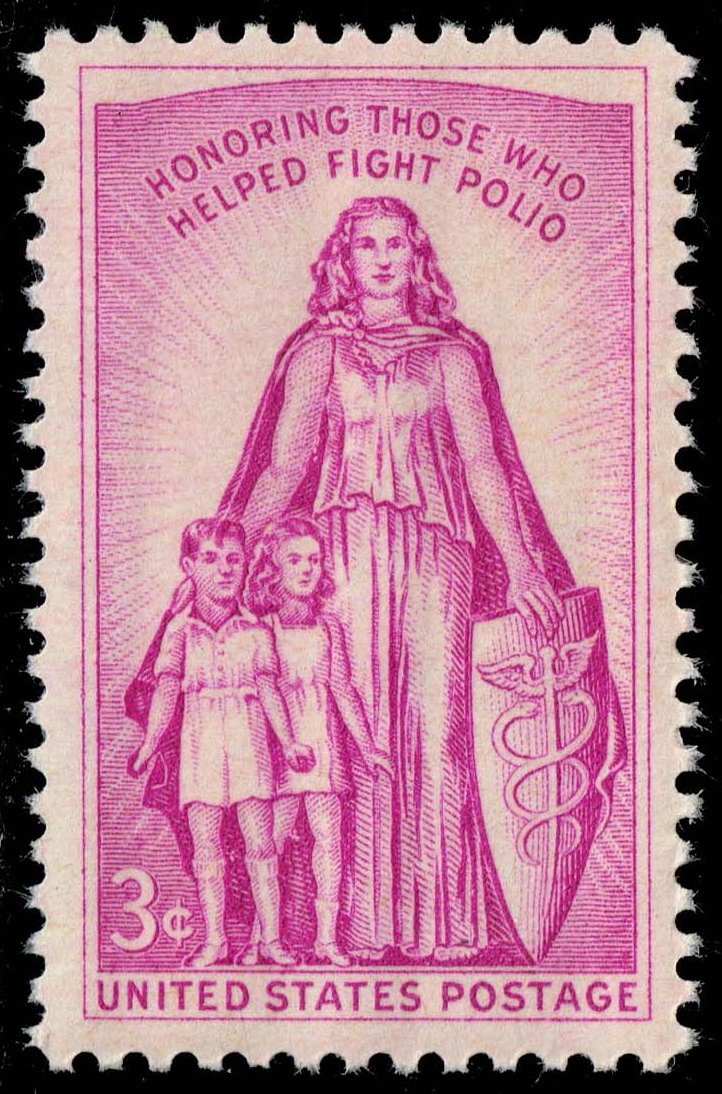 US #1087 Polio; MNH