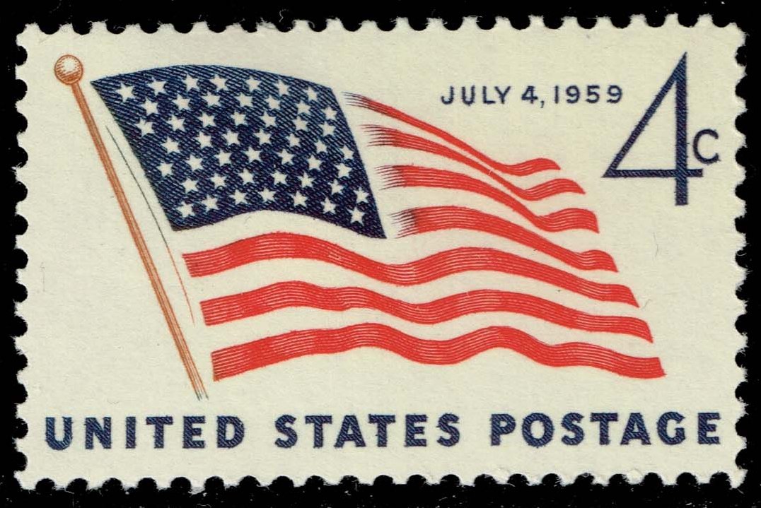 US #1132 49-Star Flag; MNH