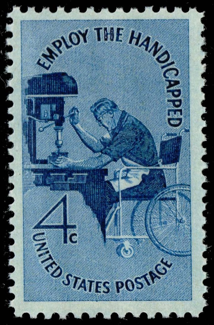 US #1155 Employ the Handicapped; MNH
