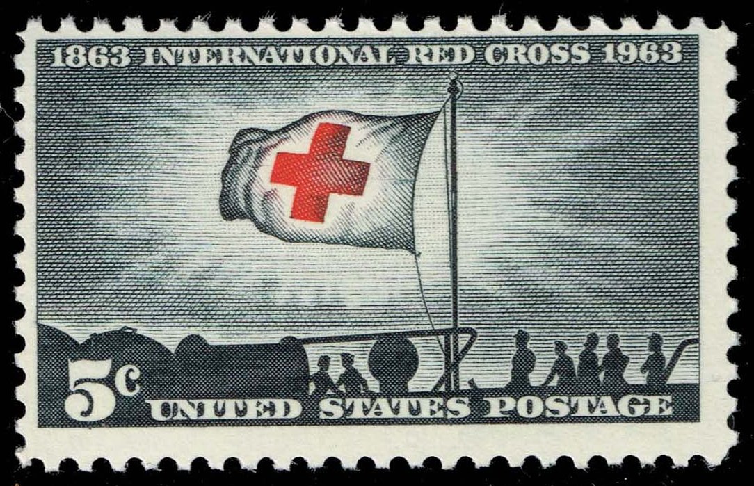 US #1239 Red Cross Centenary; MNH