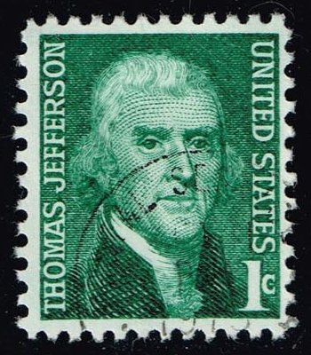 US #1278 Thomas Jefferson; Used