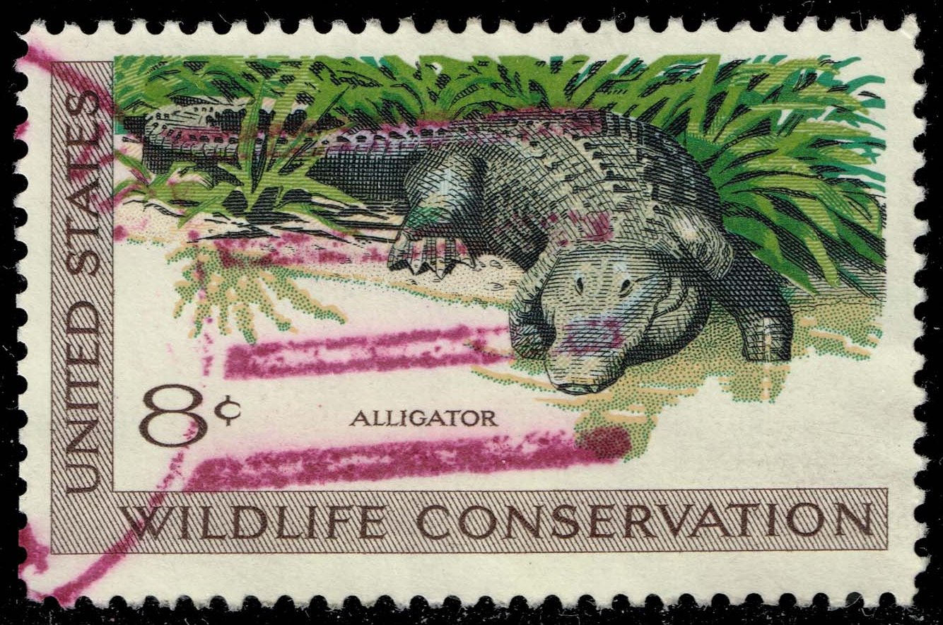 US #1428 Alligator; Used