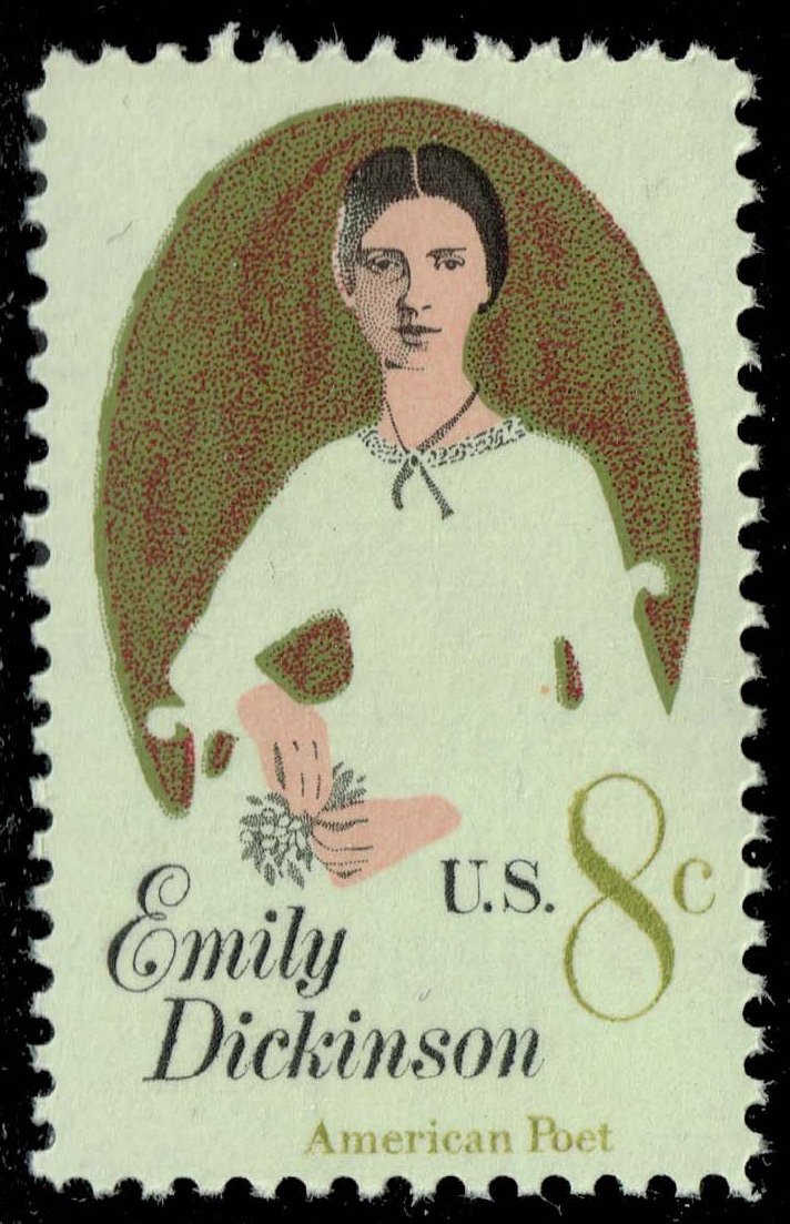 US #1436 Emily Dickinson; MNH