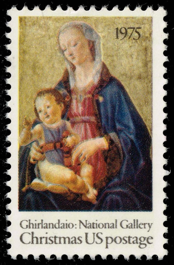 US #1579 Madonna & Child; Used