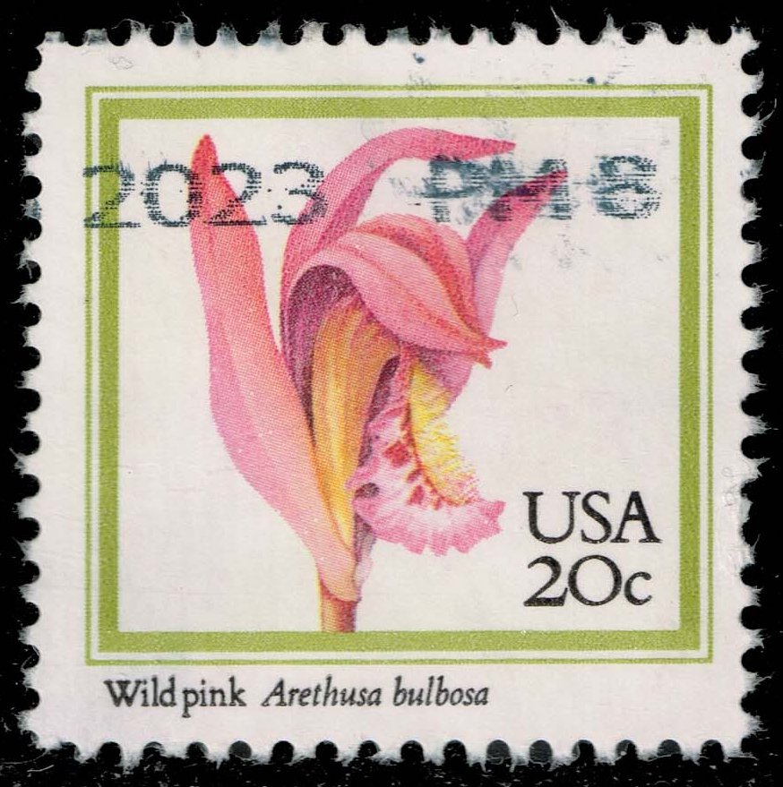 US #2076 Wild Pink Orchid; Used