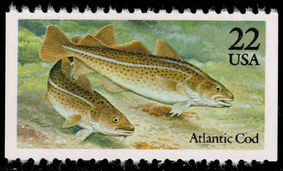 US #2206 Atlantic Cod; MNH