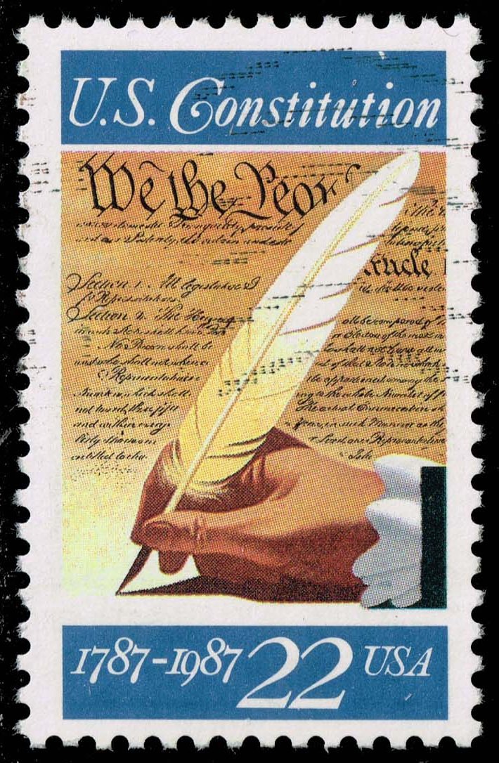 US #2360 U.S. Constitution & Quill Pen; Used