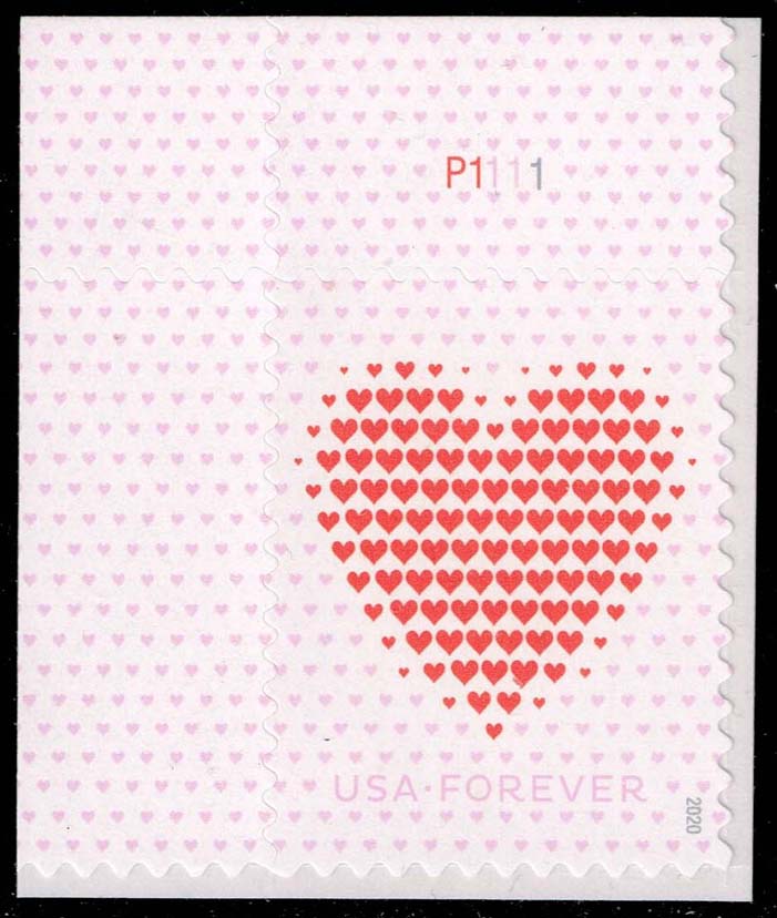 US #5431 Love P# Single; MNH
