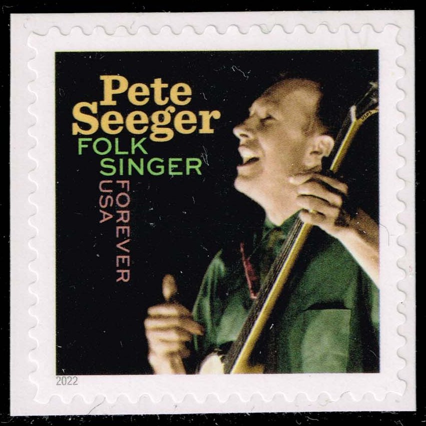 US #5708 Pete Seeger; MNH