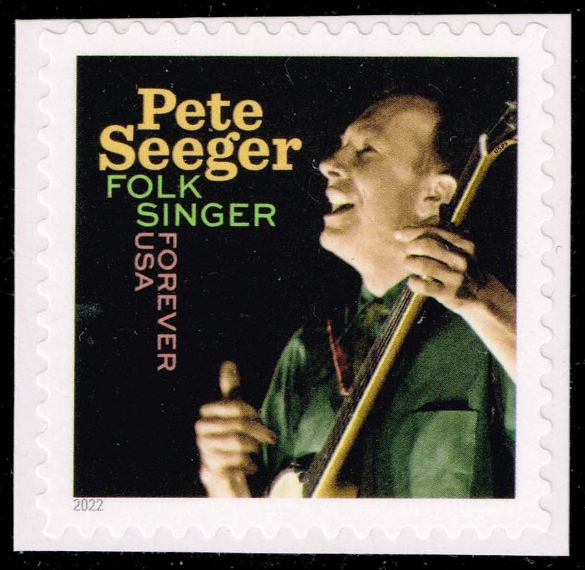 US #5708 Pete Seeger; MNH