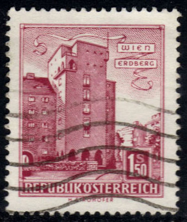 Austria #623 Rabenhof Building; Used - Click Image to Close