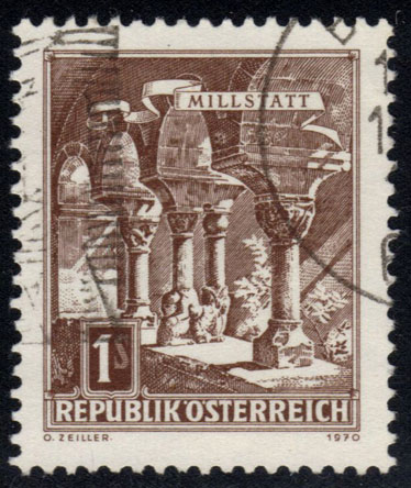 Austria #693 Romanesque Columns; Used - Click Image to Close