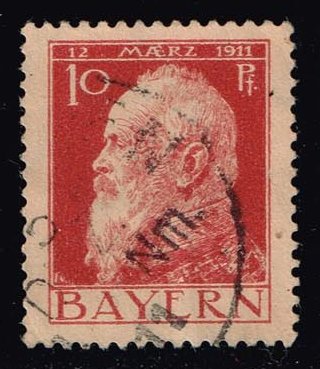Germany-Bavaria #79 Prince Regent Luitpold; Used