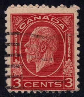 Canada #197c King George V; Used - Click Image to Close