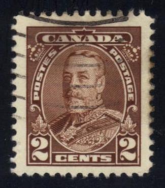 Canada #218 King George V; Used - Click Image to Close