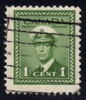 Canada #249 King George VI; Used - Click Image to Close