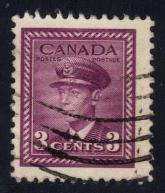 Canada #252 King George VI; Used