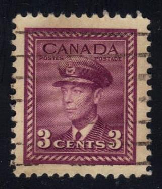 Canada #252 King George VI; Used - Click Image to Close