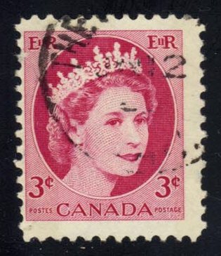 Canada #339 Queen Elizabeth II; Used - Click Image to Close