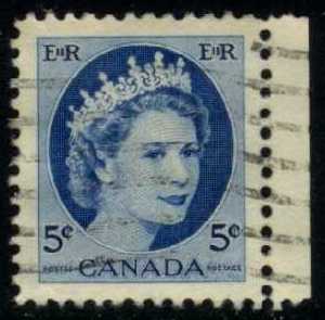 Canada #341 Queen Elizabeth II; Used - Click Image to Close