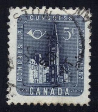Canada #371 Parliament Building; Used - Click Image to Close