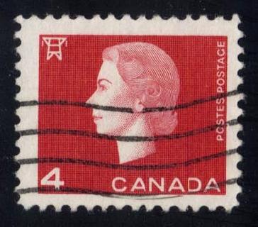 Canada #404 Elizabeth II and Electric Tower; Used - Click Image to Close