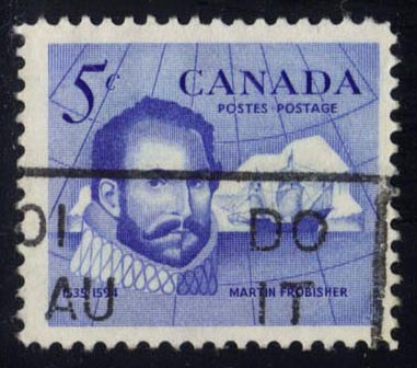 Canada #412 Sir Martin Frobisher; Used - Click Image to Close
