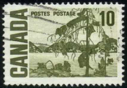 Canada #462 The Jack Pine; Used - Click Image to Close