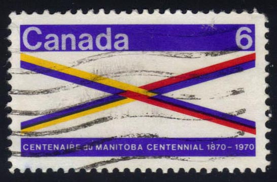 Canada #505 Manitoba; Used