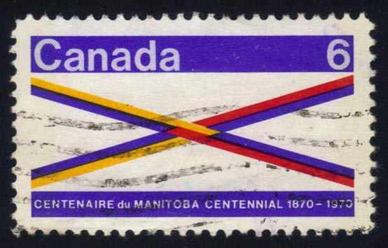 Canada #505 Manitoba; Used