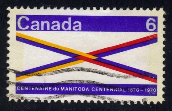 Canada #505 Manitoba; Used