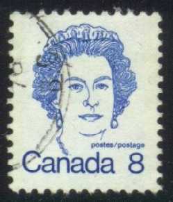 Canada #593 Queen Elizabeth II; Used