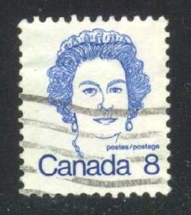 Canada #593 Queen Elizabeth II; Used