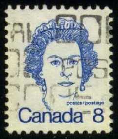 Canada #593 Queen Elizabeth II; Used