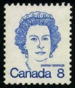 Canada #593 Queen Elizabeth II; Used