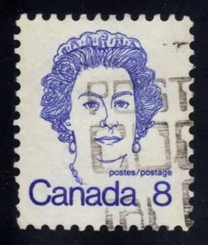 Canada #593 Queen Elizabeth II; Used