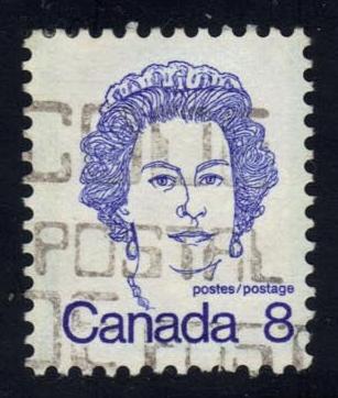 Canada #593 Queen Elizabeth II; Used