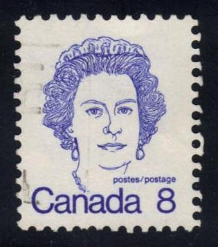 Canada #593 Queen Elizabeth II; Used