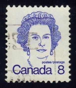 Canada #593 Queen Elizabeth II; Used