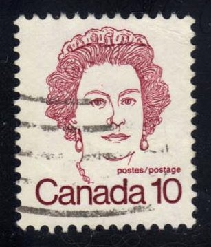 Canada #593A Queen Elizabeth II; Used