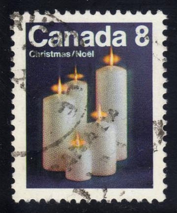 Canada #607 Candles; Used